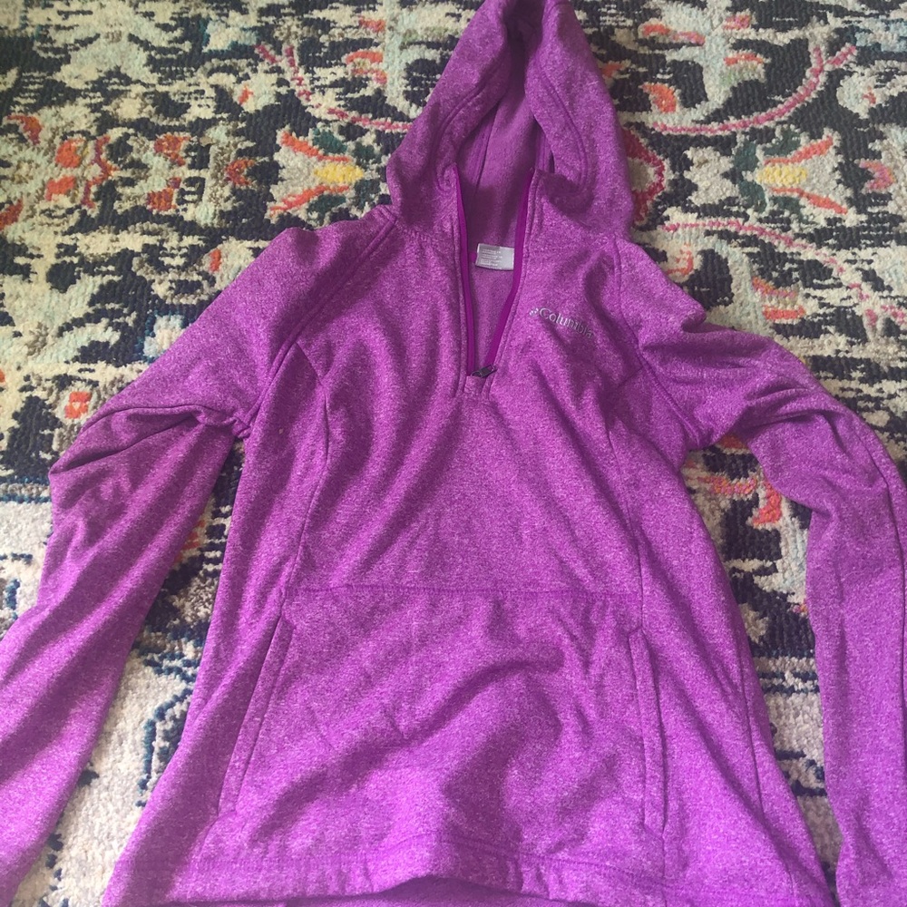 Columbia purple pullover